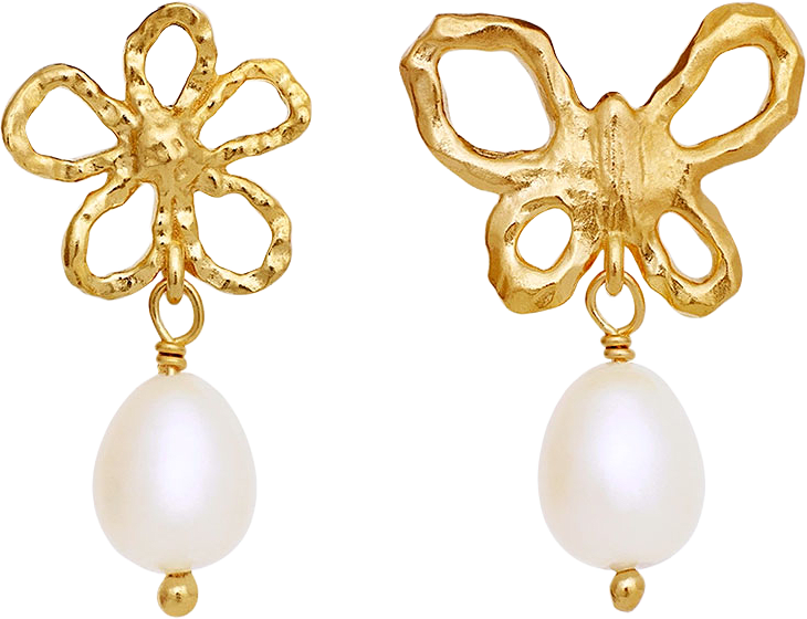 Tonia Earrings, från Maanesten, i färgen Recycled Coated With 18k Gold.