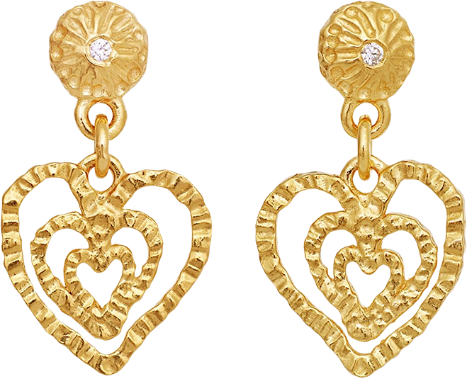 Sada Earrings, från Maanesten, i färgen Recycled Coated With 18k Gold.