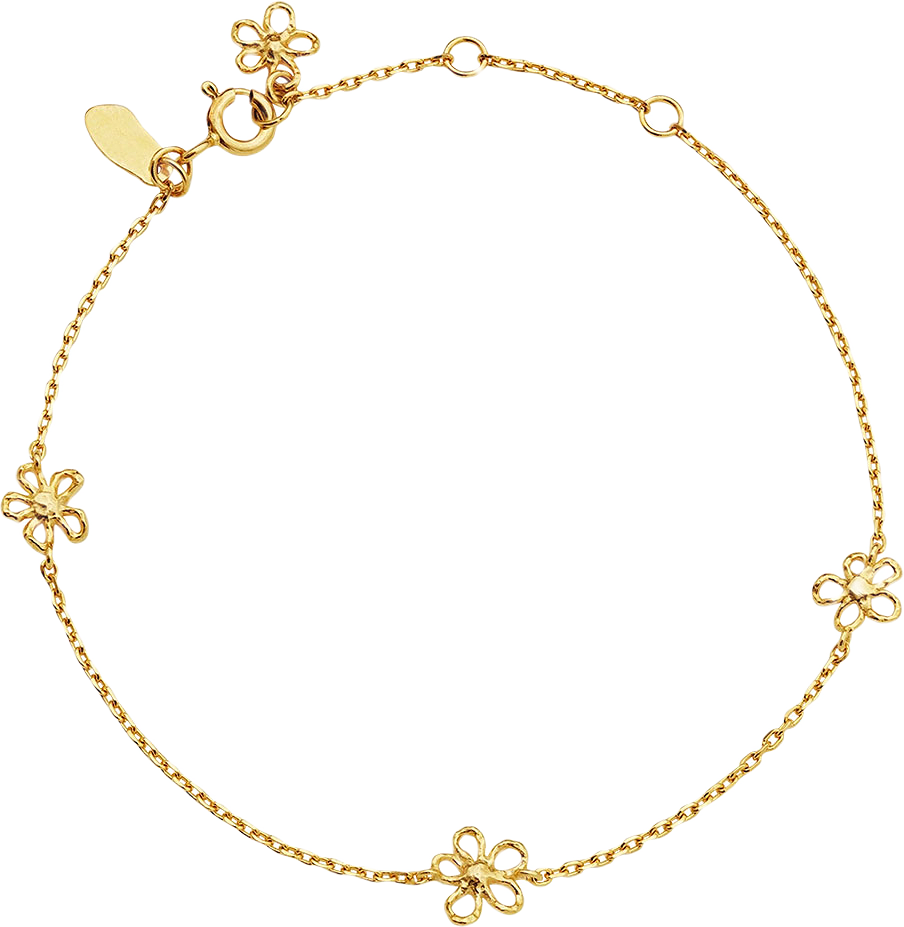 Salwa Bracelet, från Maanesten, i färgen Recycled Coated With 18k Gold.