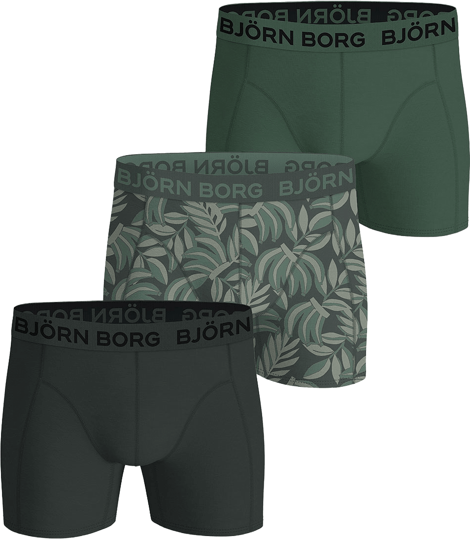 Cotton Stretch Boxer 3p, från Björn Borg, i färgen Multipack 2.