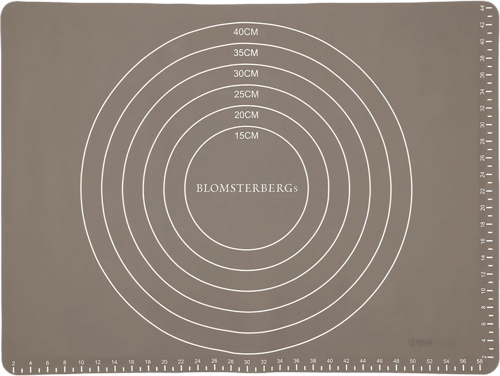 Bakmatta med mått 45 x 60 cm Latte Silikon, från Blomsterbergs, i färgen Latte.