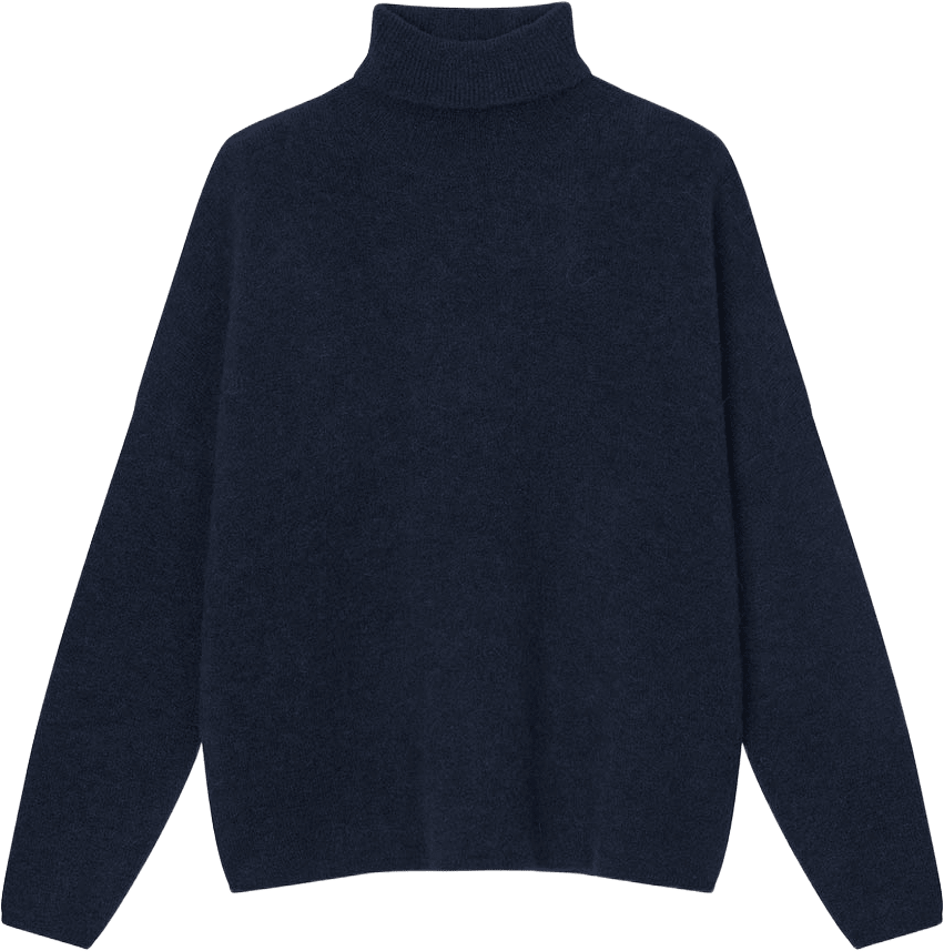 Maribel Sweater, från Sibin Linnebjerg, i färgen Navy.