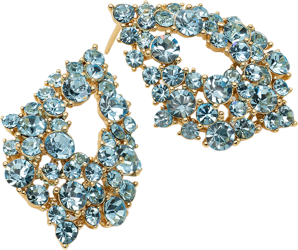 Alice Earrings, från Lily and Rose, i färgen Celestial Blue.