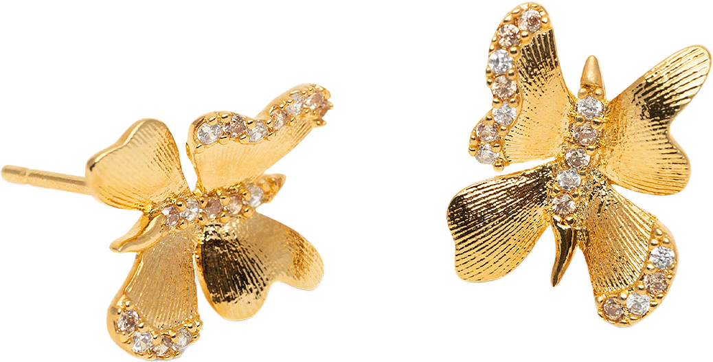 Brigitte Earrings, från Lily and Rose, i färgen Champagne Mist.