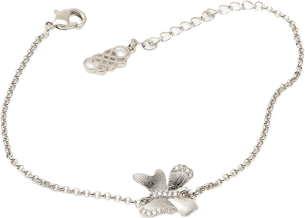 Brigitte Bracelet, från Lily and Rose, i färgen Silver Crystal.