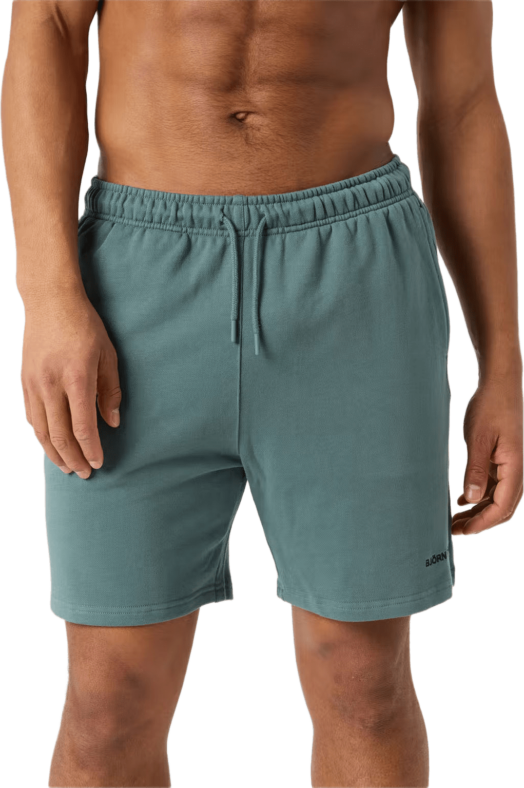 Borg Classic Sweatshorts, från Björn Borg, i färgen Balsam Green.