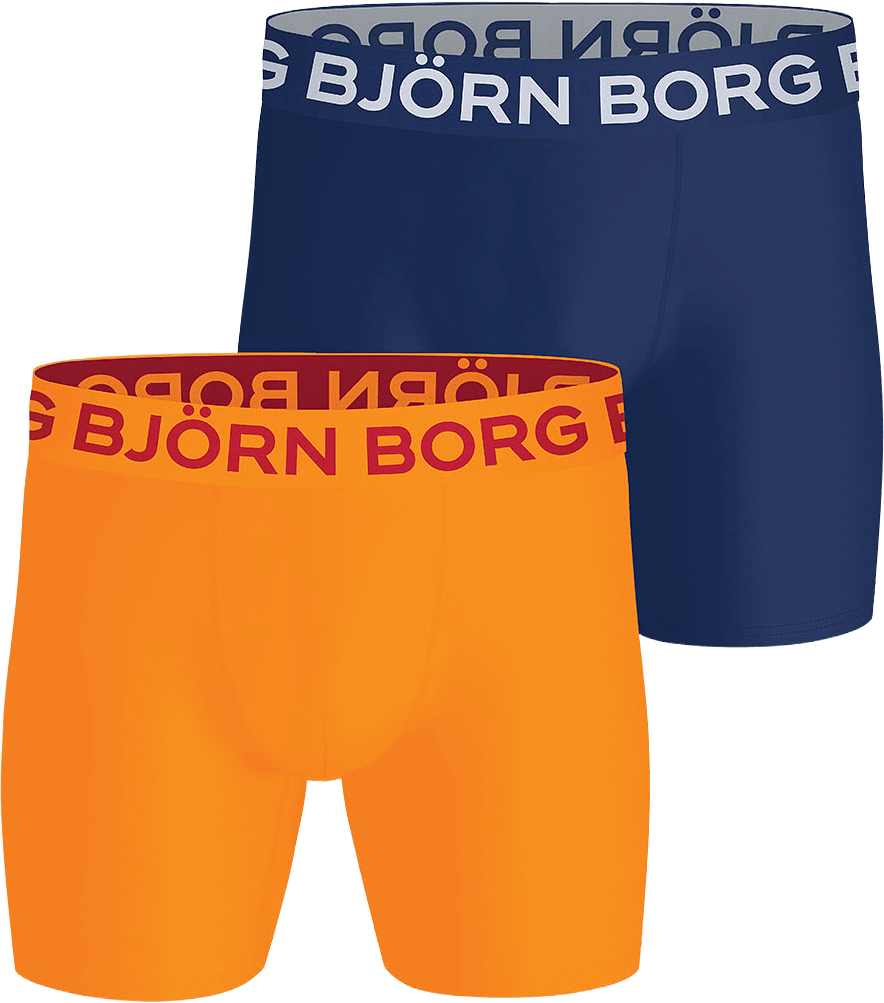 Sports Microfiber Boxer 2-Pack, från Björn Borg, i färgen Multipack 1.