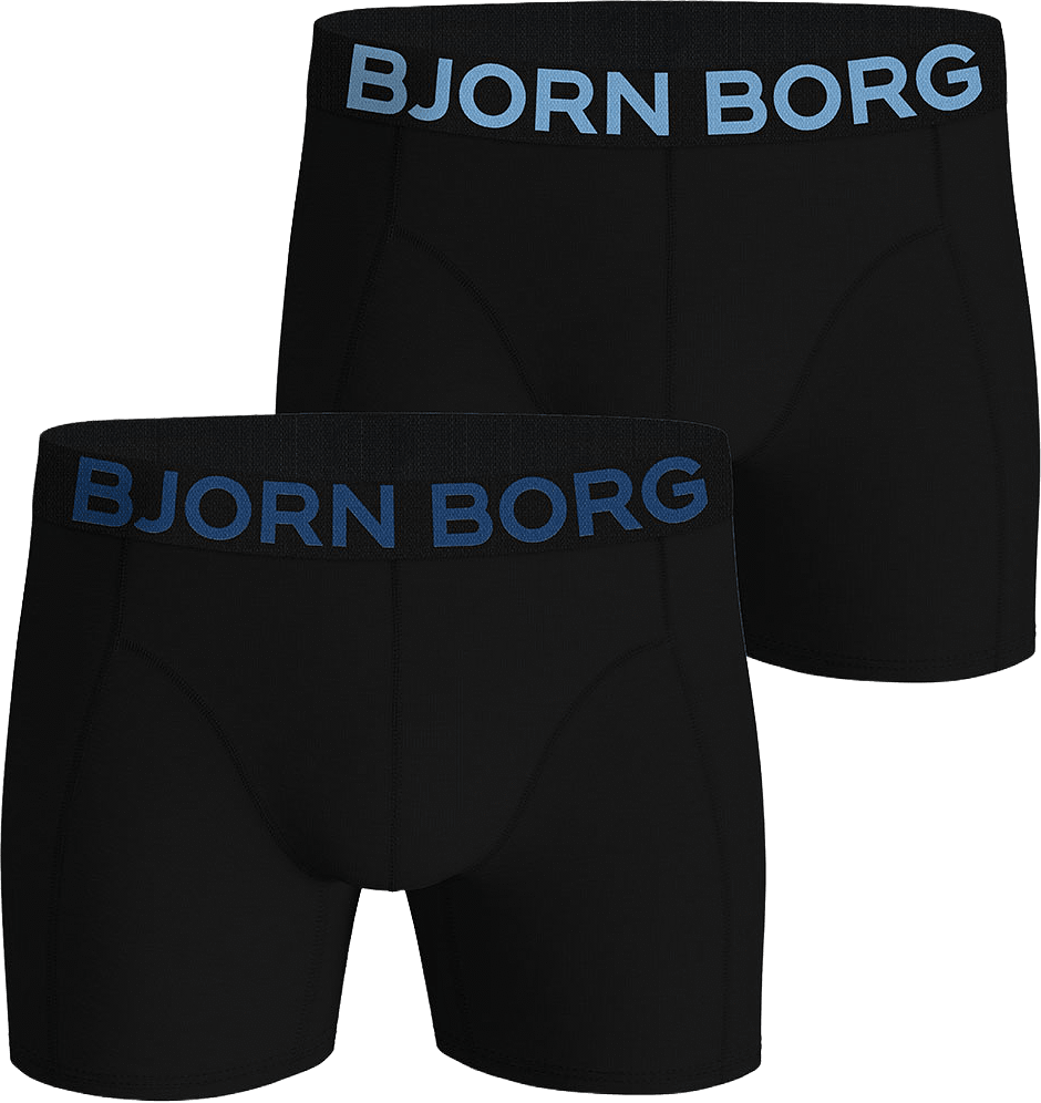 Organic Cotton Stretch Boxer 2-Pack, från Björn Borg, i färgen Multipack 1.