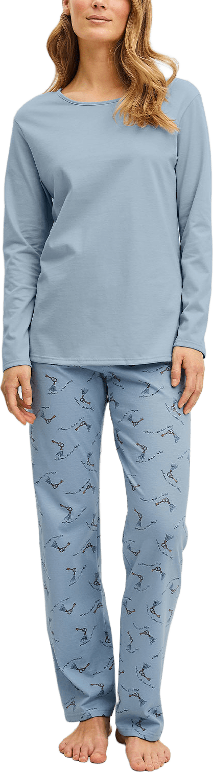 Hotel Nights Pyjamas 40053, från Calida, i färgen Dusty Grey.