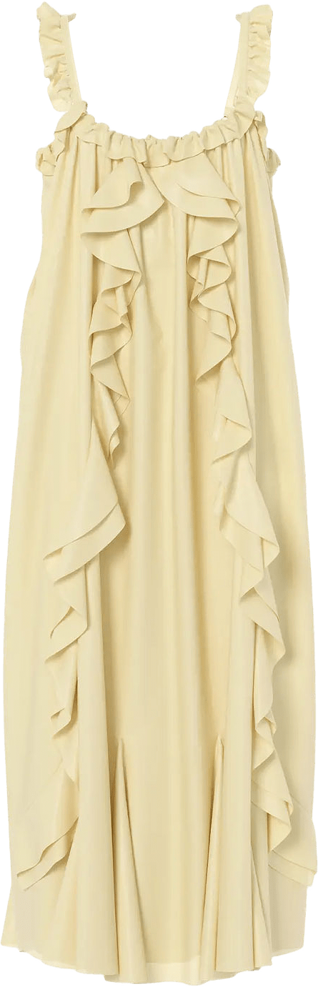 Yaschiffa Strap Ankle Dress, från YAS, i färgen Anise Flower.
