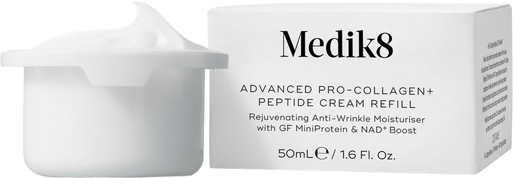 Advanced Pro Collagen + Peptide Cream Refill, från Medik8.