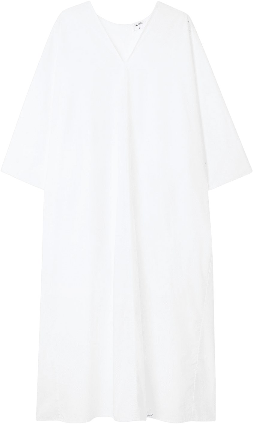 V-neck Cotton Kaftan, från Filippa K, i färgen White.