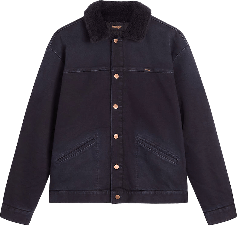 Sherpa Regular Fit Jacket, från Wrangler, i färgen Glacier Blue.