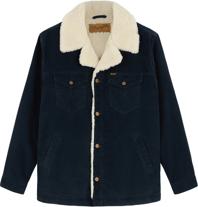 Wrange Coat, från Wrangler, i färgen Dark Sapphire.
