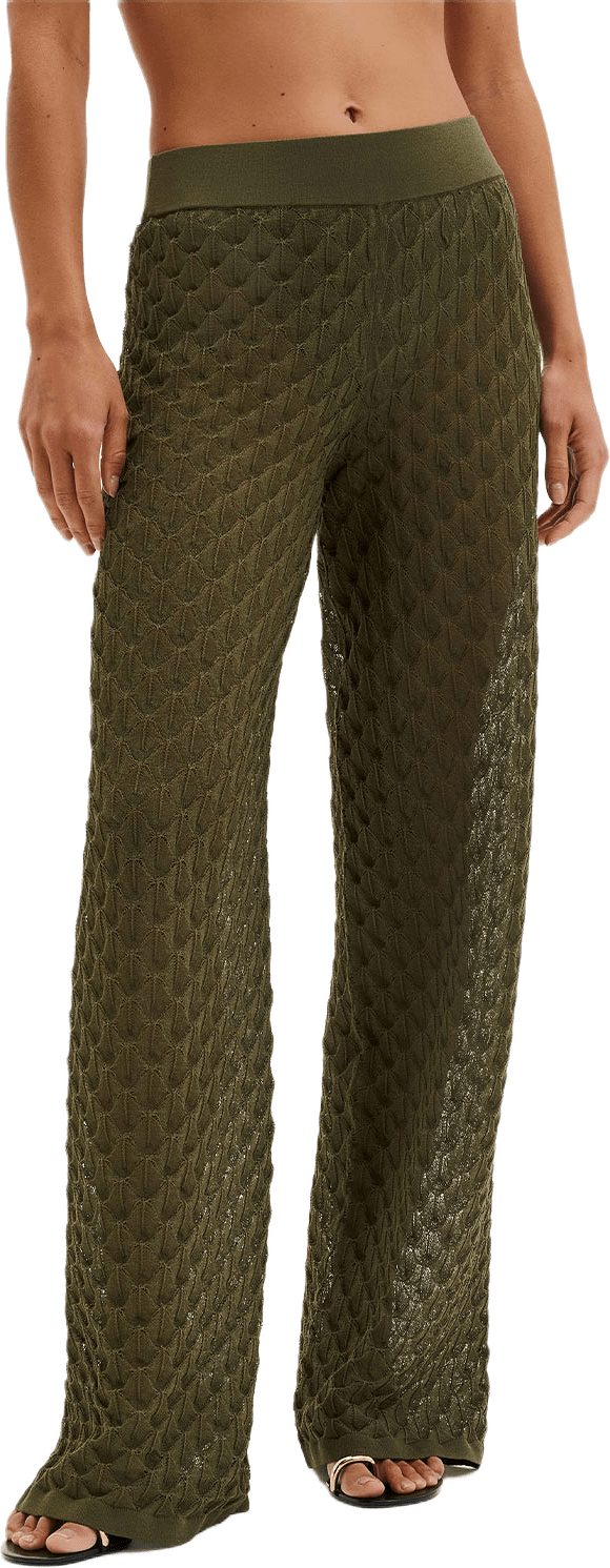 Alissa Pants, från Malina, i färgen Dusty Olive.