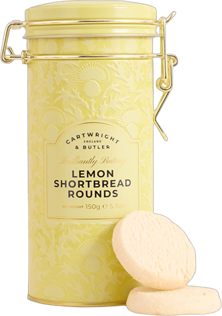 Lemon Shortbread Rounds 150g, från Cartwright & Butler.
