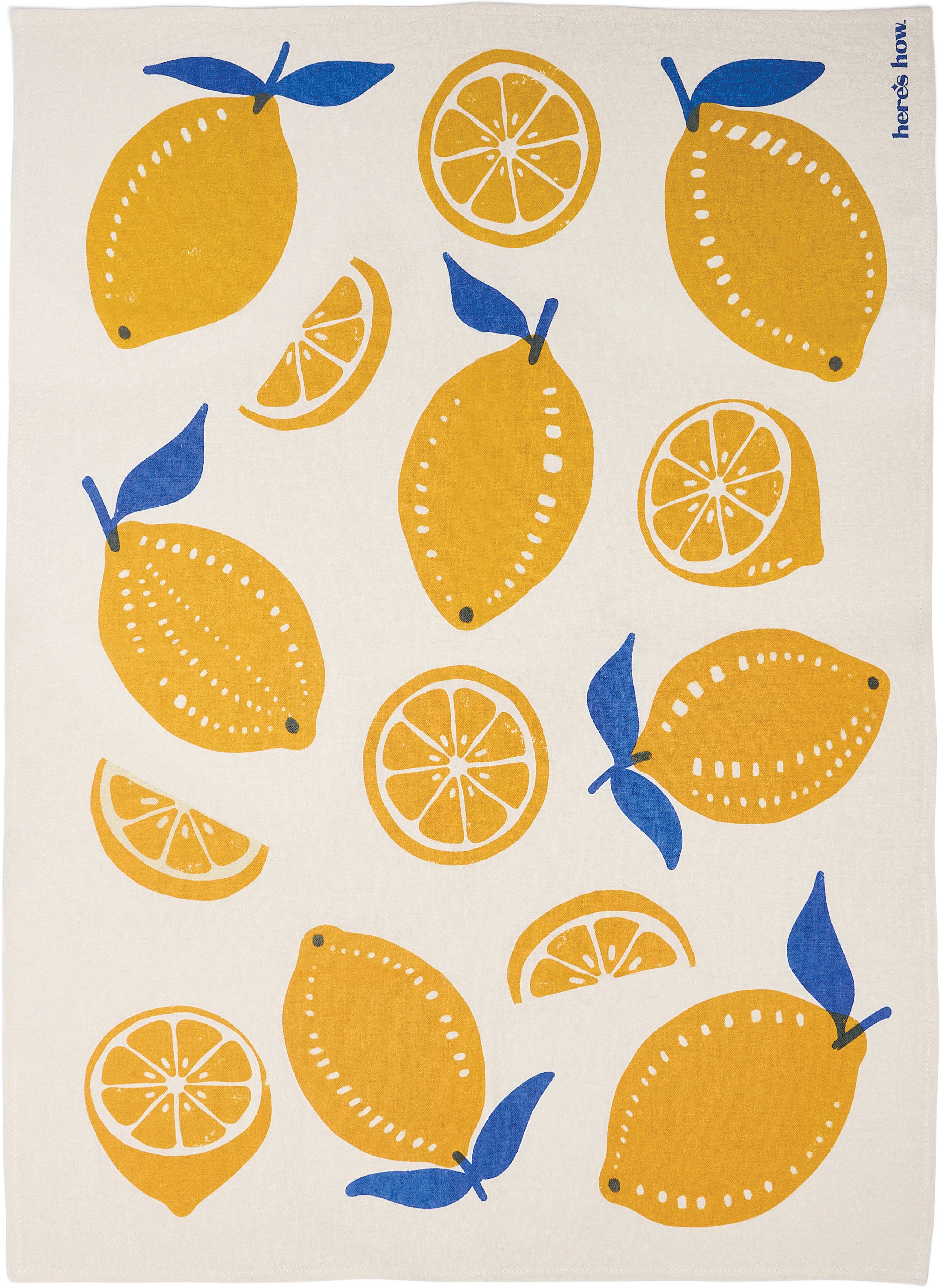 Kökshandduk Emmy- Lemons, från Here's How.