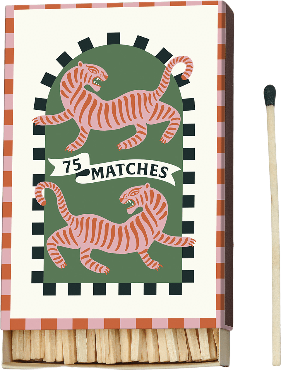 Tändstickor Adopo Tiger, Svart, från Paddywax.