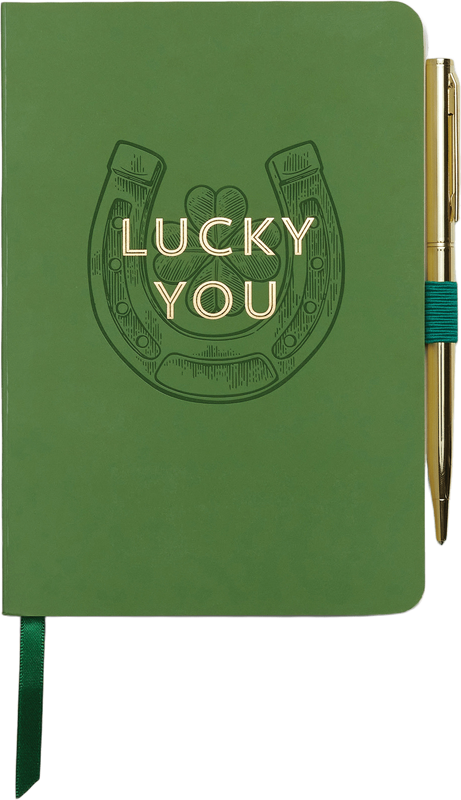 Noteringsbok med penna- Lucky You, från DesignWorks Ink.