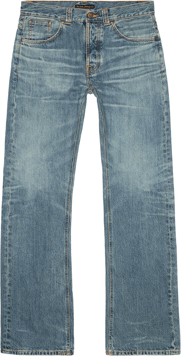 Regular Alf Silver Tracks, från Nudie Jeans, i färgen Silver Tracks.