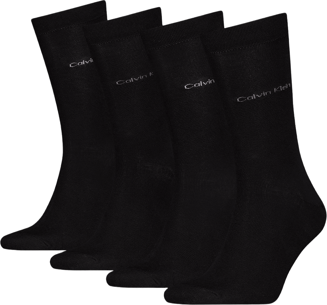 4P Giftbox Glassic Socks, från Calvin Klein, i färgen Black.