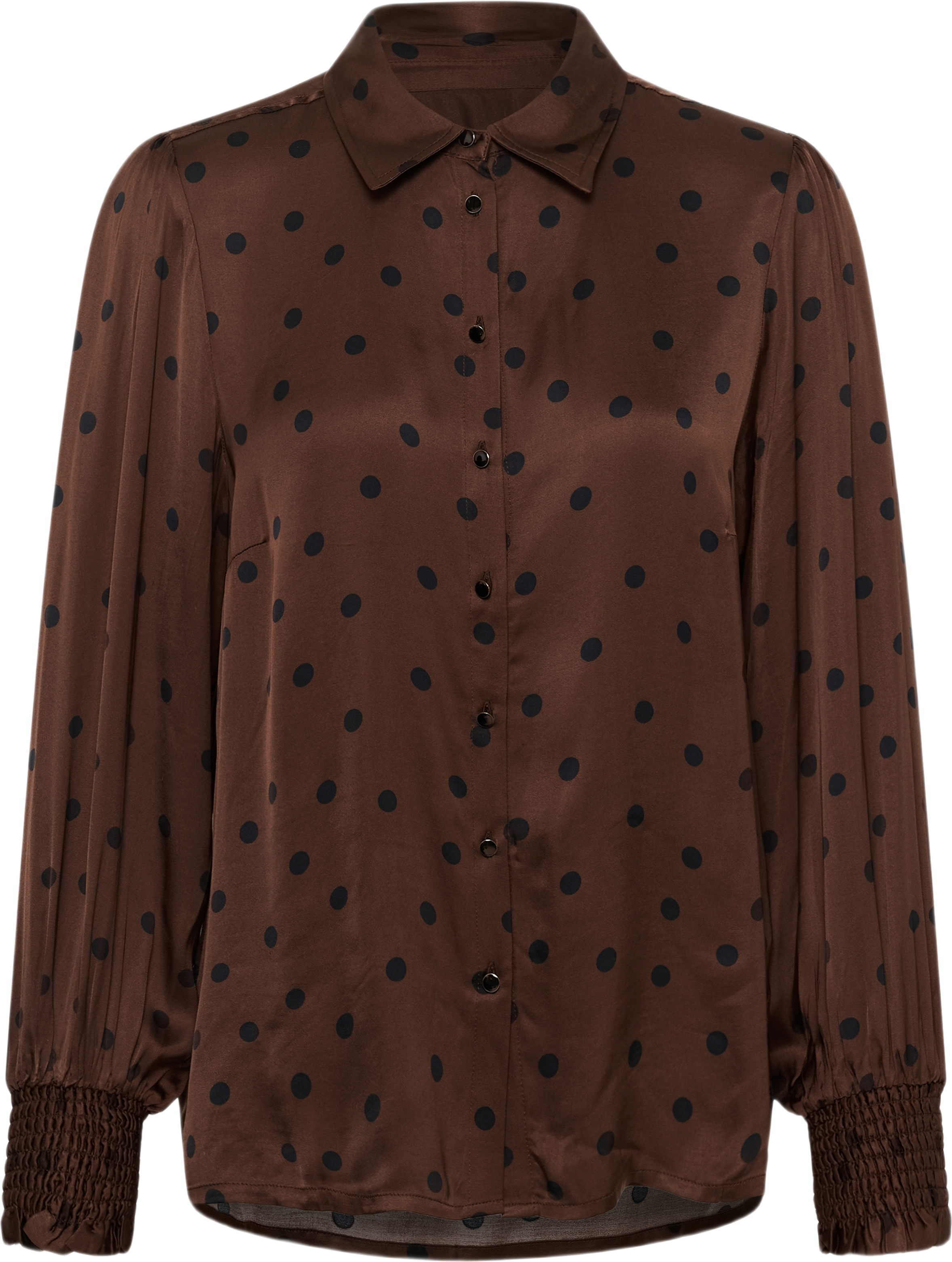 DelviniPW Shirt, från Part Two, i färgen Brown Dot.