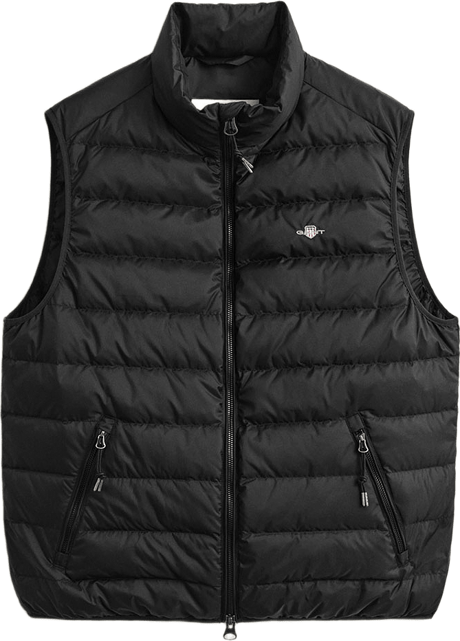 Light Down Vest, från GANT, i färgen Black.