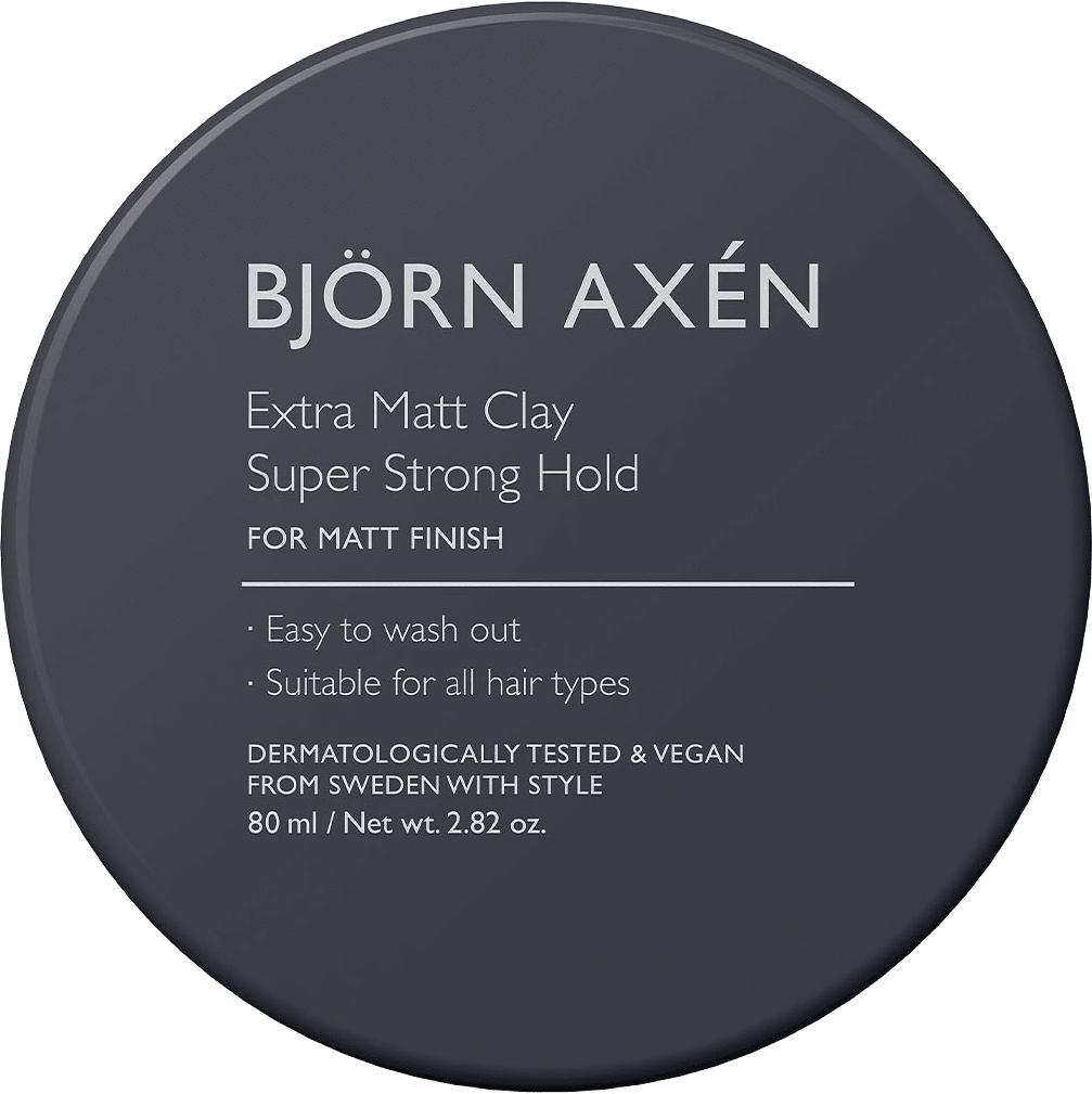 Extra Matt Clay Super Strong Hold, från Björn Axén.