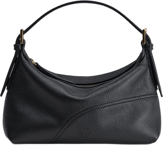 Vadena Black Grained Calf, från ATP Atelier, i färgen Black.