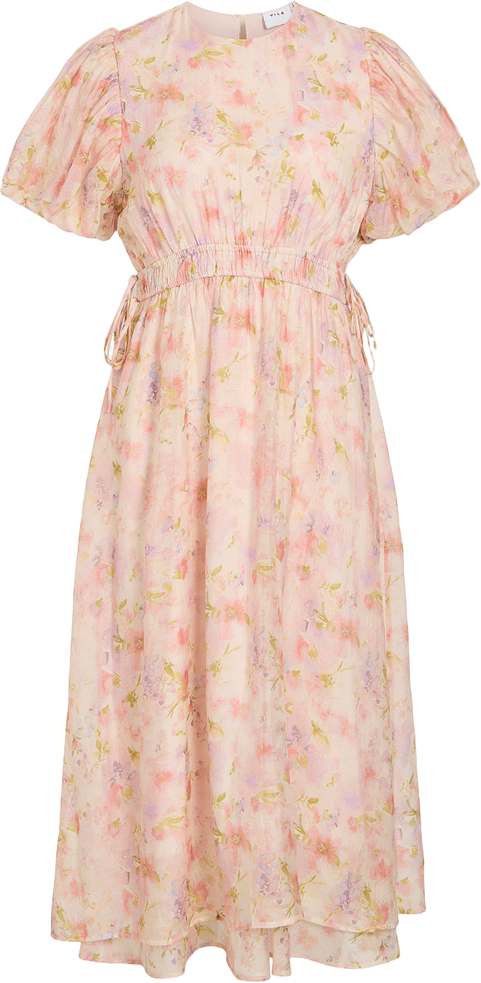 Vikarina Dress, från Vila, i färgen Birch Flowers.