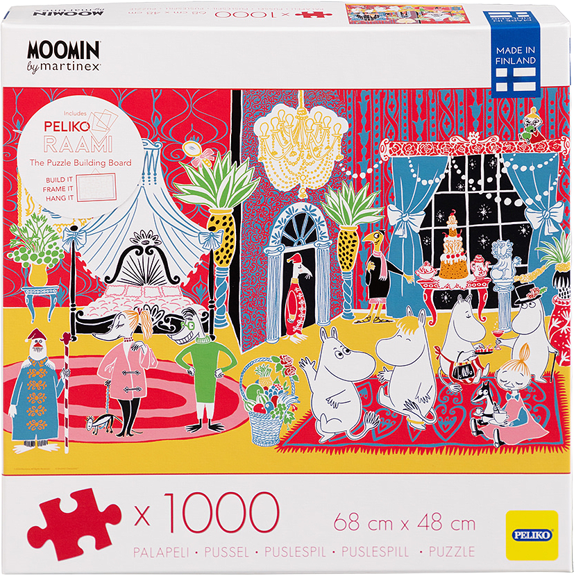 Mumin 1000 Hotell Riviera, från Mumin, i färgen Multicolor.