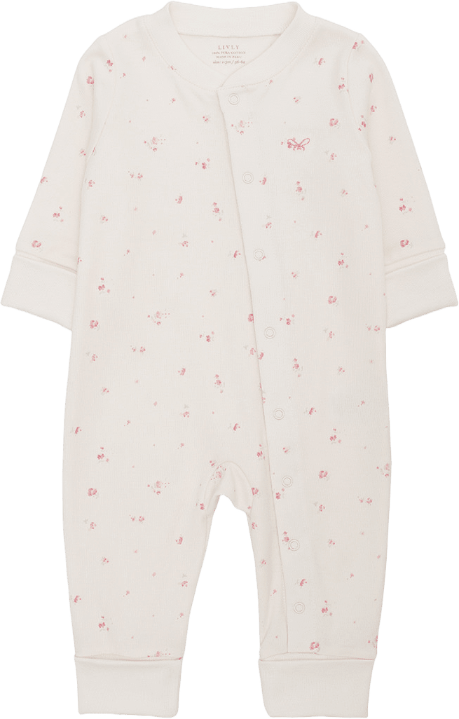 Rose Garden Overall, från Livly, i färgen Ivory.