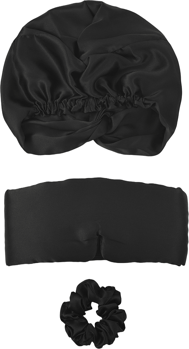 Silk Ritual Set, från Å BEAUTY, i färgen Black.