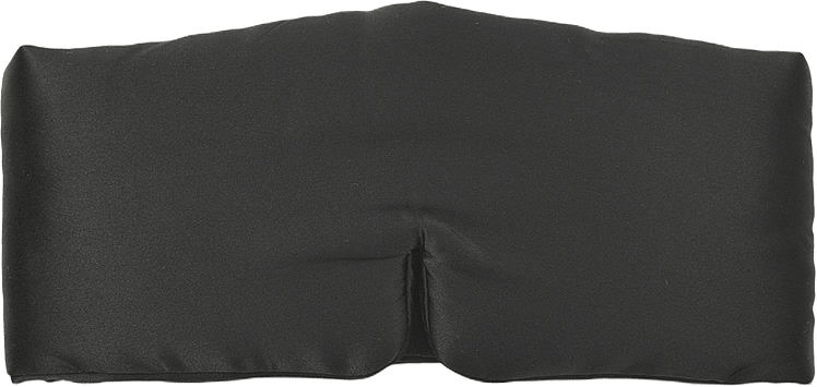 Silk Sleep Mask, från Å BEAUTY, i färgen Black.