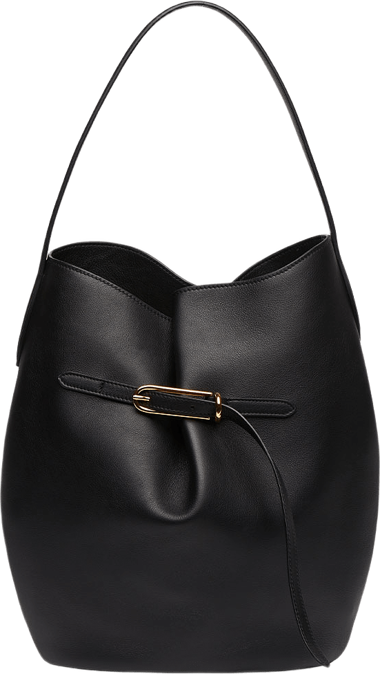 Belted Bucket Bag Large, från Liffner, i färgen Black.
