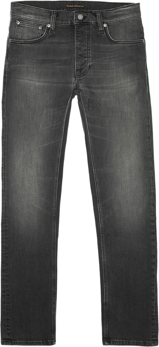 Grim Tim Black Mist, från Nudie Jeans, i färgen Black Mist.