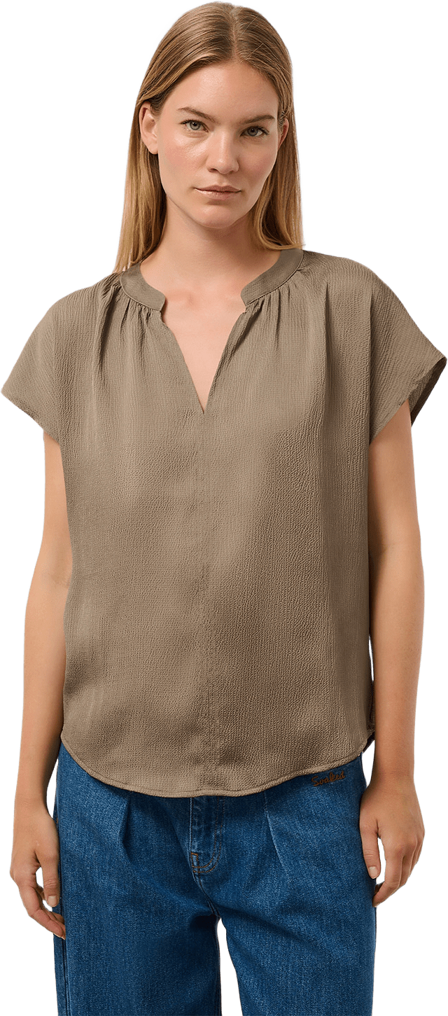 Paris top, från Soaked In Luxury, i färgen Walnut.