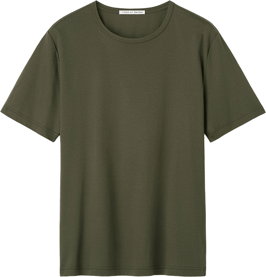 Olaf Rundhalsad T-Shirt, från Tiger of Sweden, i färgen Mud.