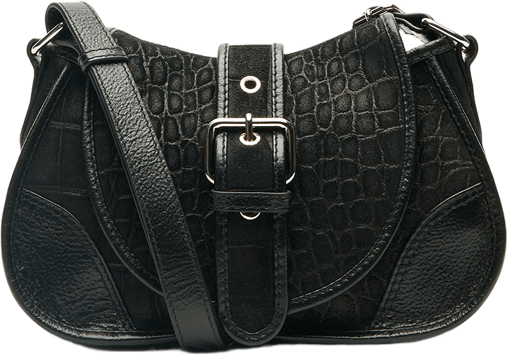 Small Maria Scale Suede, från Nunoo, i färgen Black.