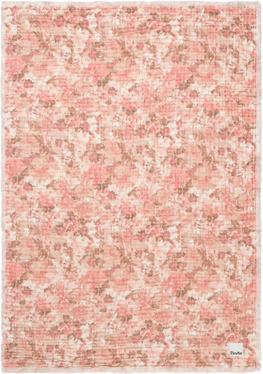 Bomullsfilt River Rose, från Elodie Details, i färgen River Rose.