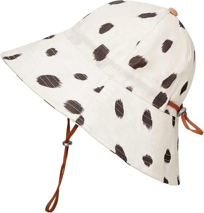 Solhatt Dalmatian Dots Grande 3-100y, från Elodie Details, i färgen Dalmatian Dots Grande.