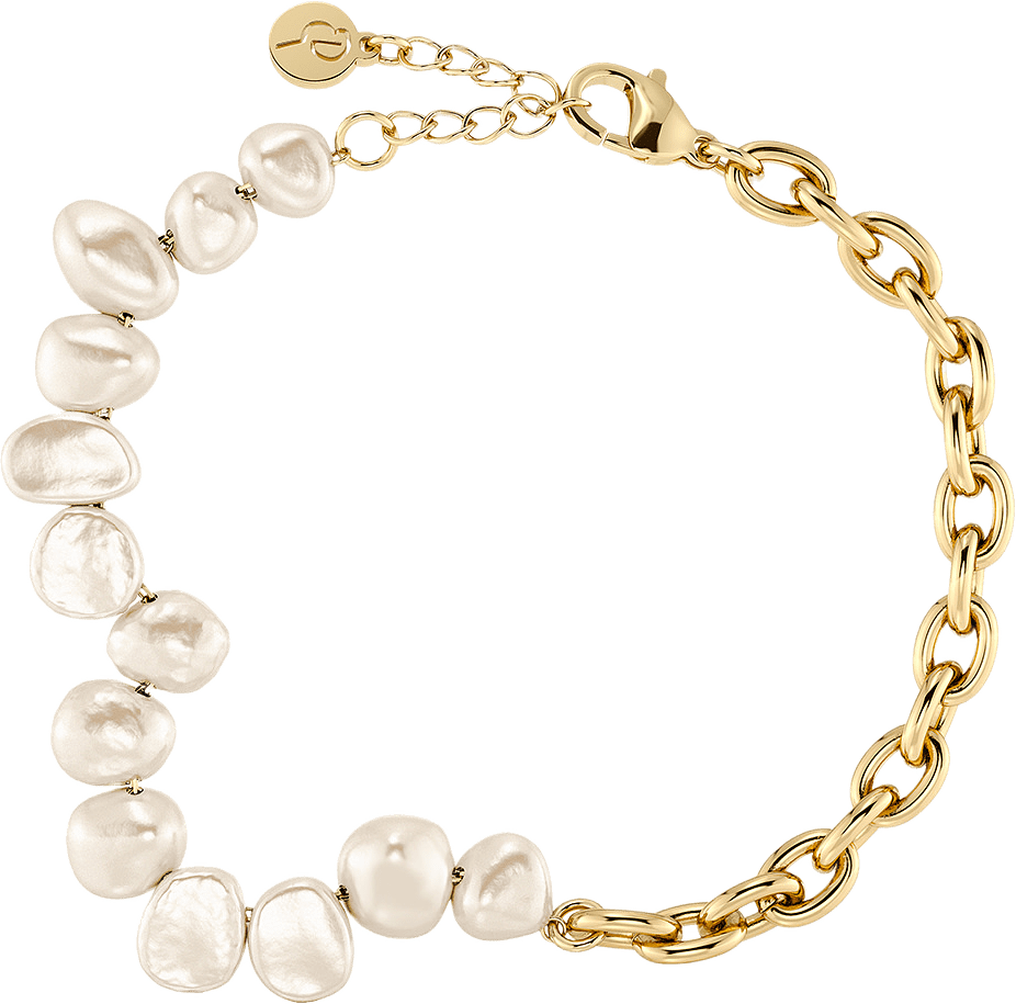 Breeze Bracelet Multi Chain Gold, från Edblad, i färgen Gold.