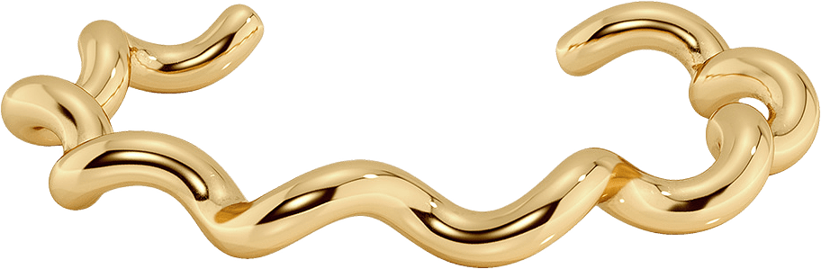 Spiral Bangle Gold, från Edblad, i färgen Gold.