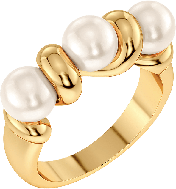 Margot Ring Gold, från Edblad, i färgen Gold.