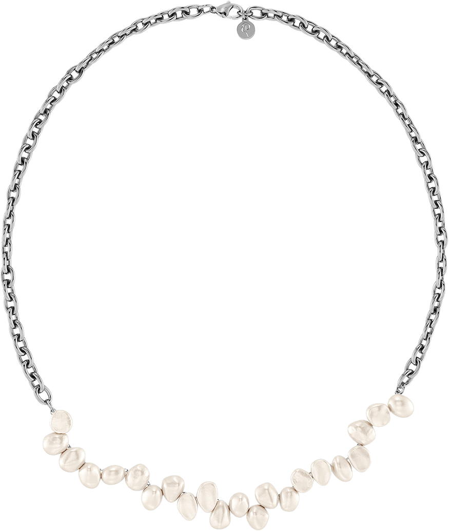 Breeze Necklace Multi Chain Silver, från Edblad, i färgen Silver.