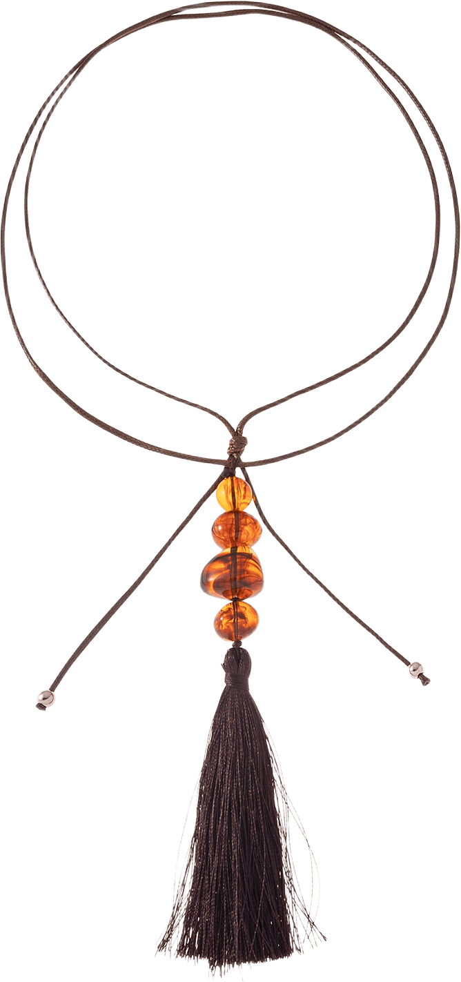 Halsband STELLA, från Appear, i färgen Brown.