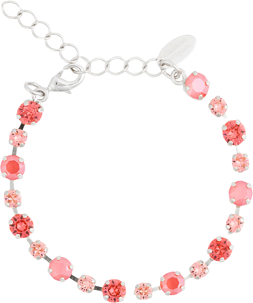 Calanthe Bracelet, från Caroline Svedbom, i färgen Light Coral Combo1.