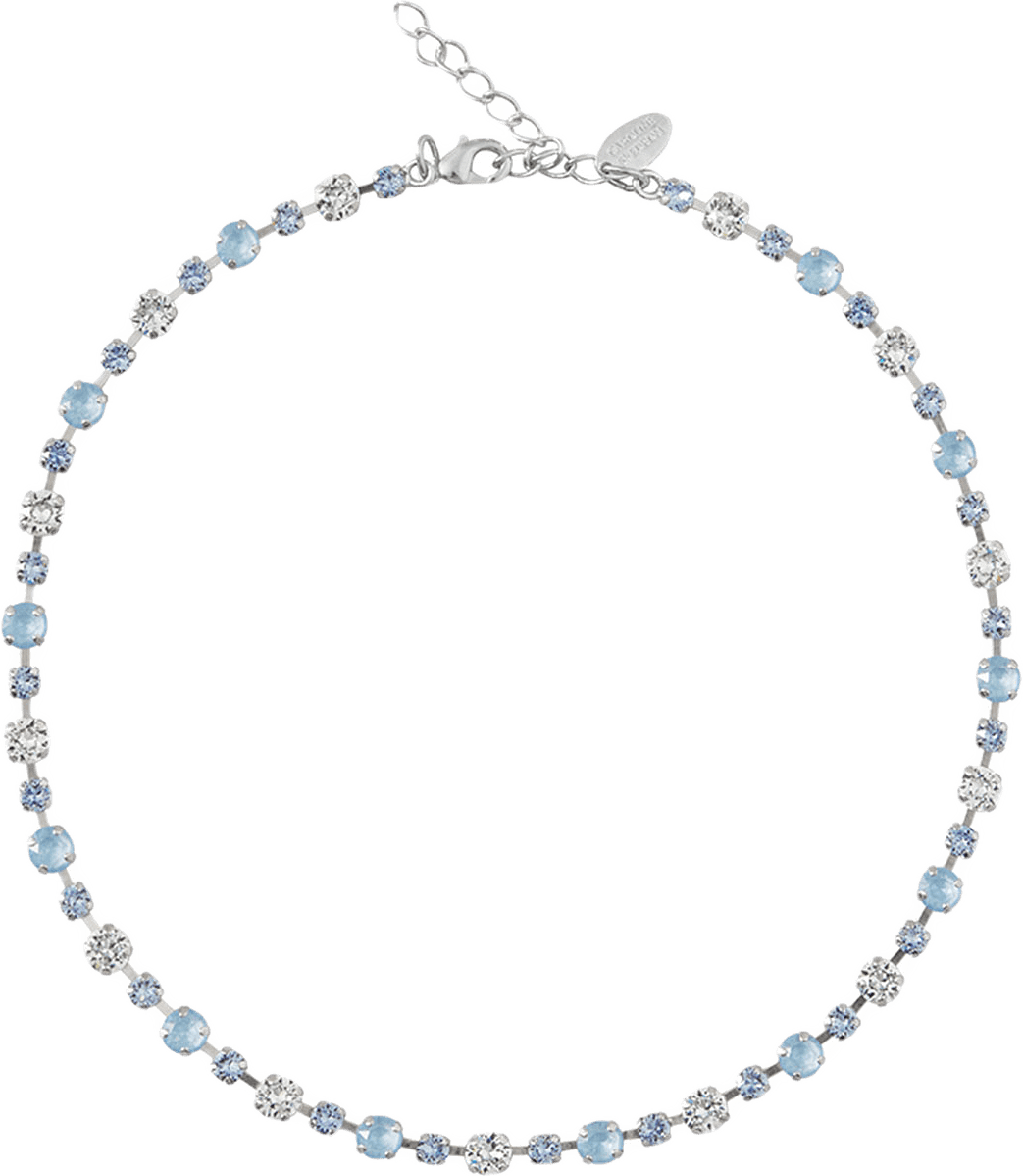 Calanthe Necklace, från Caroline Svedbom, i färgen Sky Combo.