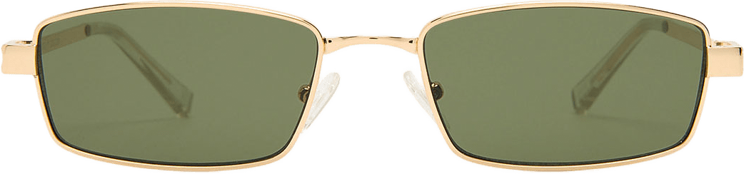 Bizarro, från Le Specs, i färgen Bright Gold / Clear.