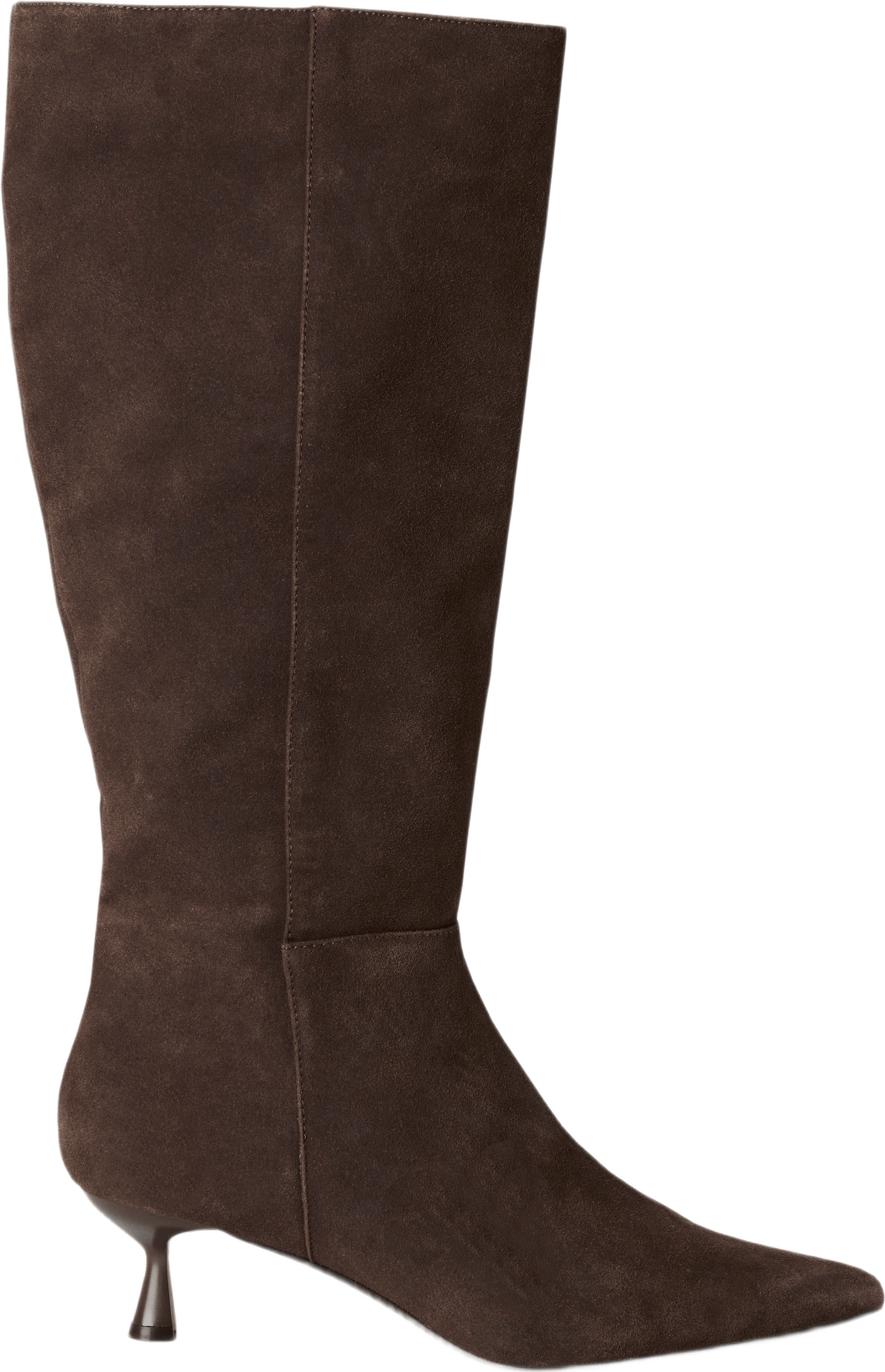 Slouchy boot i mockaimitation, från Carin Wester, i färgen Dk.brown.